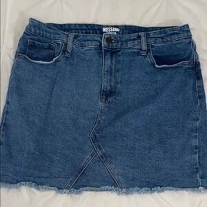 Mossimo Supply Co. Classic Blue Mini Skirt
